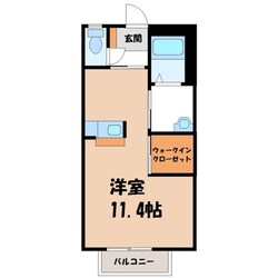 シャインスールの物件間取画像